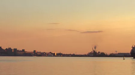 Québec fleuve-soir.gif